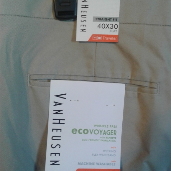 ☕ Van Heusen Traveler EcoVoyager Khakis - Picture 4 of 5